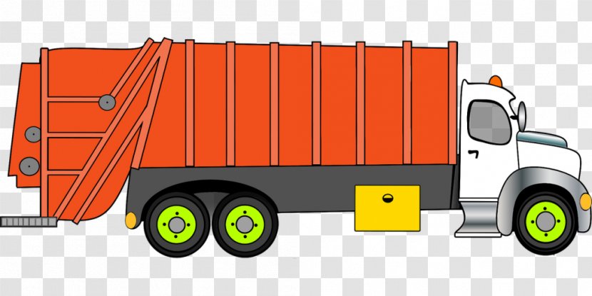 Transport Vehicle Garbage Truck Freight - Shipping Container Commercial Transparent PNG