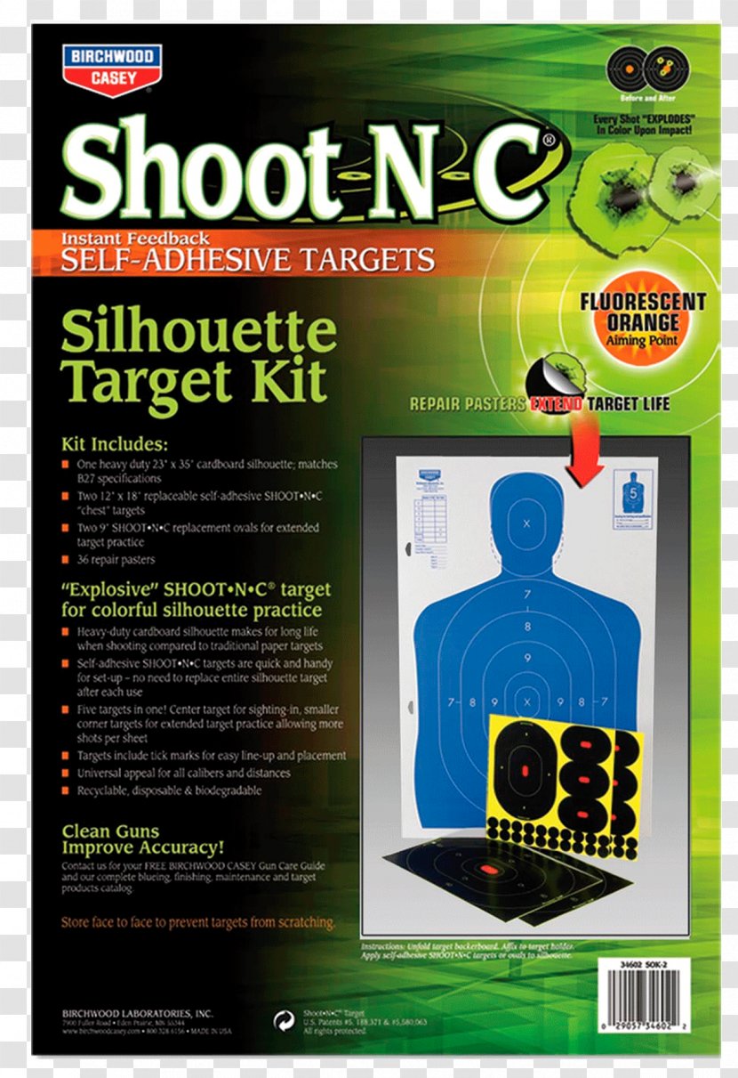 Shooting Target Metallic Silhouette Paper - International Practical Confederation Transparent PNG