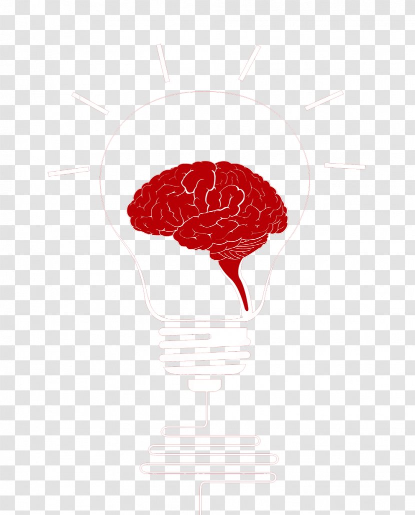 Red Petal Pattern - Cartoon - Light Bulb Transparent PNG