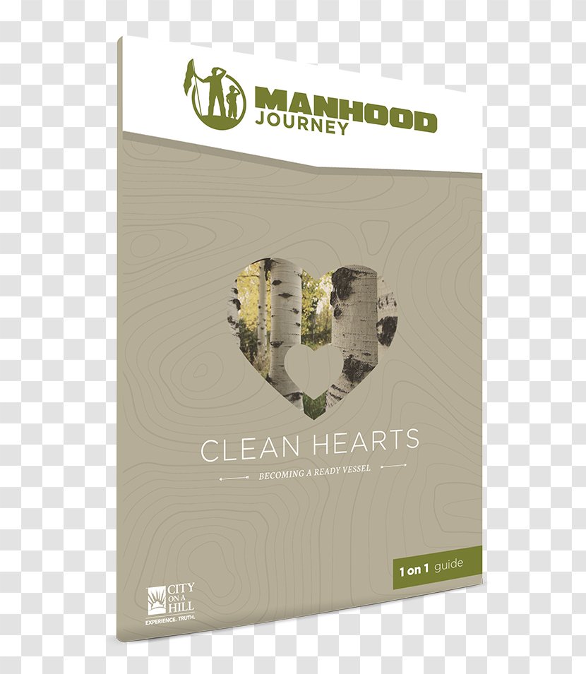 Clean Hearts Group Guide Book Manhood Journey Paperback Brochure Transparent PNG