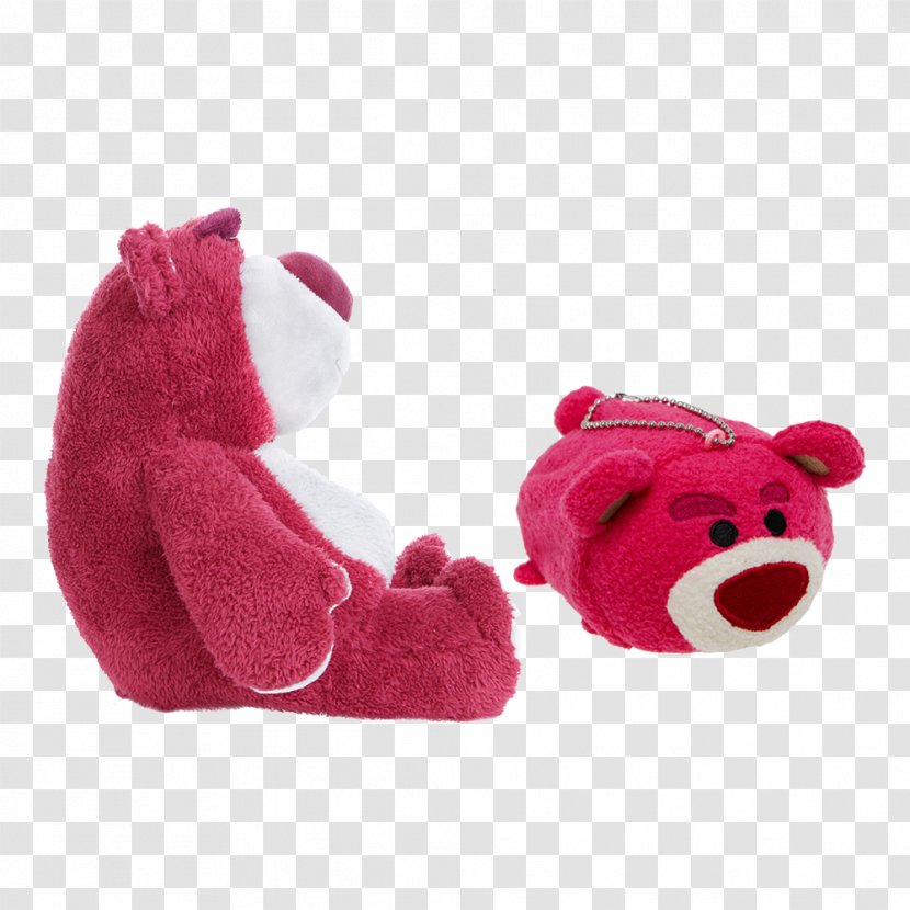 Lots-o-Huggin Bear Stuffed Toy Doll - Heart - Disney Story Strawberry Group Transparent PNG