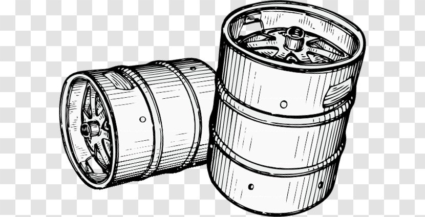 Beer Keg Barrel Clip Art - Cliparts Transparent PNG