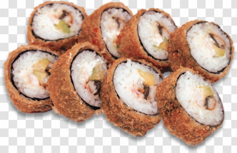 California Roll Makizushi Sushi Tempura Korokke - Side Dish Transparent PNG