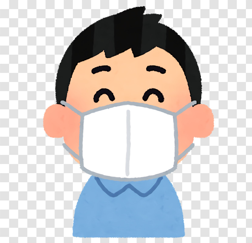 Face Cartoon Facial Expression Nose Cheek Transparent PNG