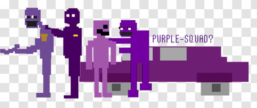 Five Nights At Freddy's 3 4 Freddy's: Sister Location 2 Purple Man - Brand - Jam In Kind Transparent PNG