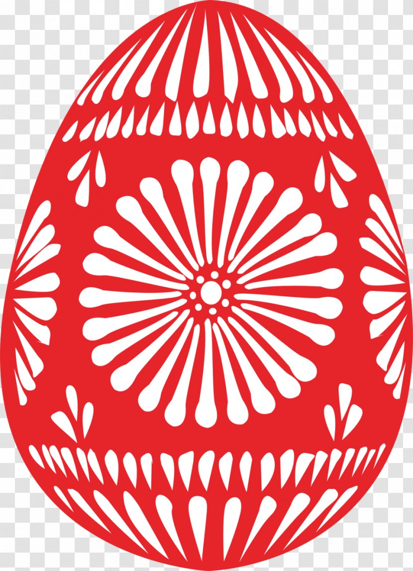 Red Easter Egg Bunny Clip Art Transparent PNG