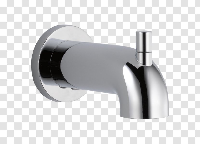 Bathtub Tap Shower Delta Trinsic 14 Series T14459 Bathroom - Spout Transparent PNG