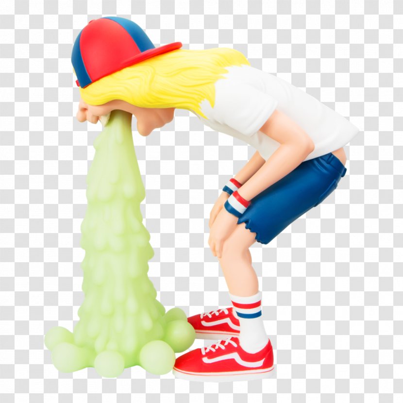 Vomiting Child Mighty Jaxx Toy Boy - Designer Transparent PNG