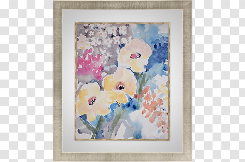 Floral Design Watercolor Painting Visual Arts Work Of Art - Still Life Photography - Bright Bouquet Transparent PNG