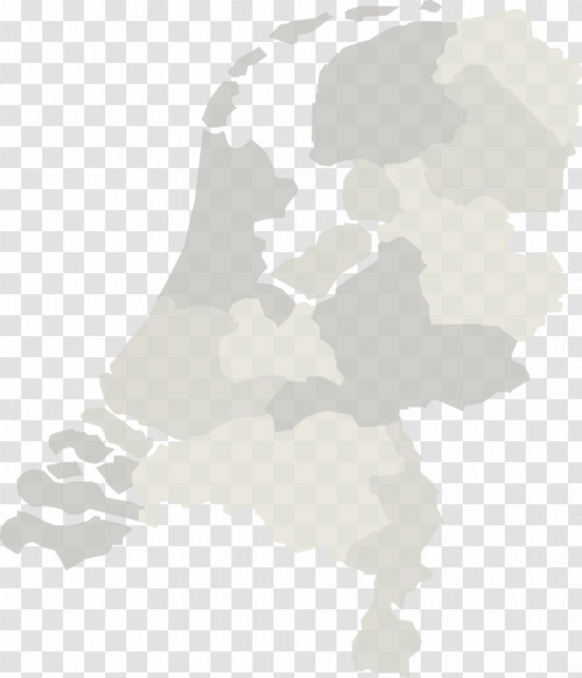 Netherlands Mapa Polityczna Clip Art - Map Transparent PNG