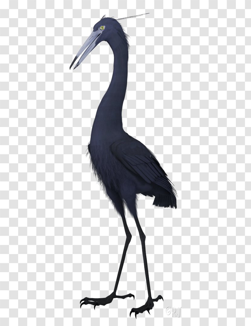 Crane Bird - Theatrical Property - Silhouette Transparent PNG