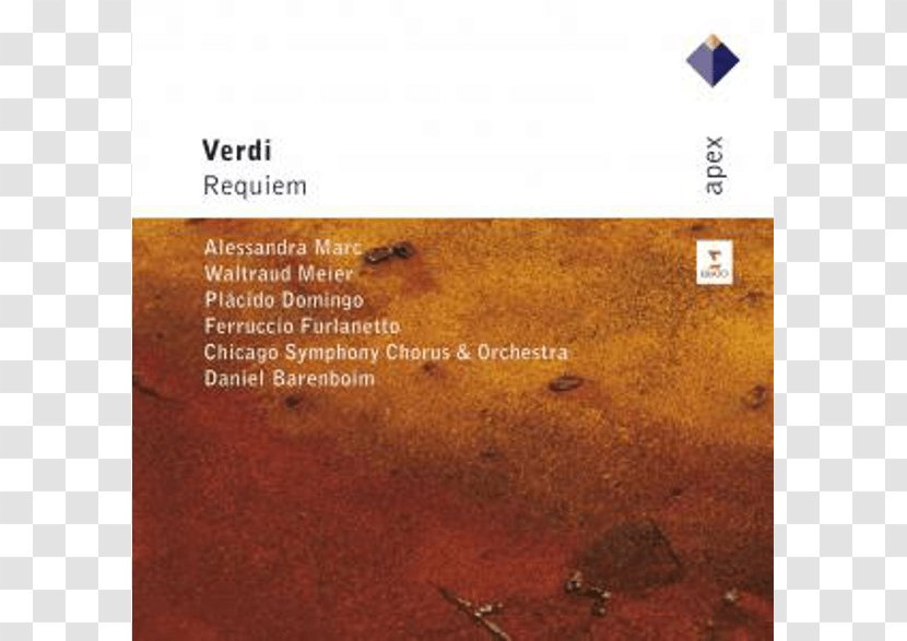 Messa Da Requiem Verdi Chicago Symphony Orchestra Wood Stain Compact Disc Transparent PNG