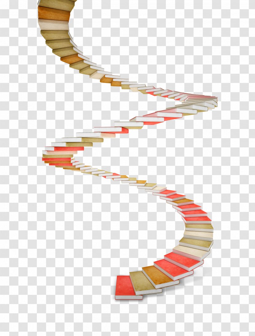 Book Paper Stairs Poster - Ladder Pictures Transparent PNG