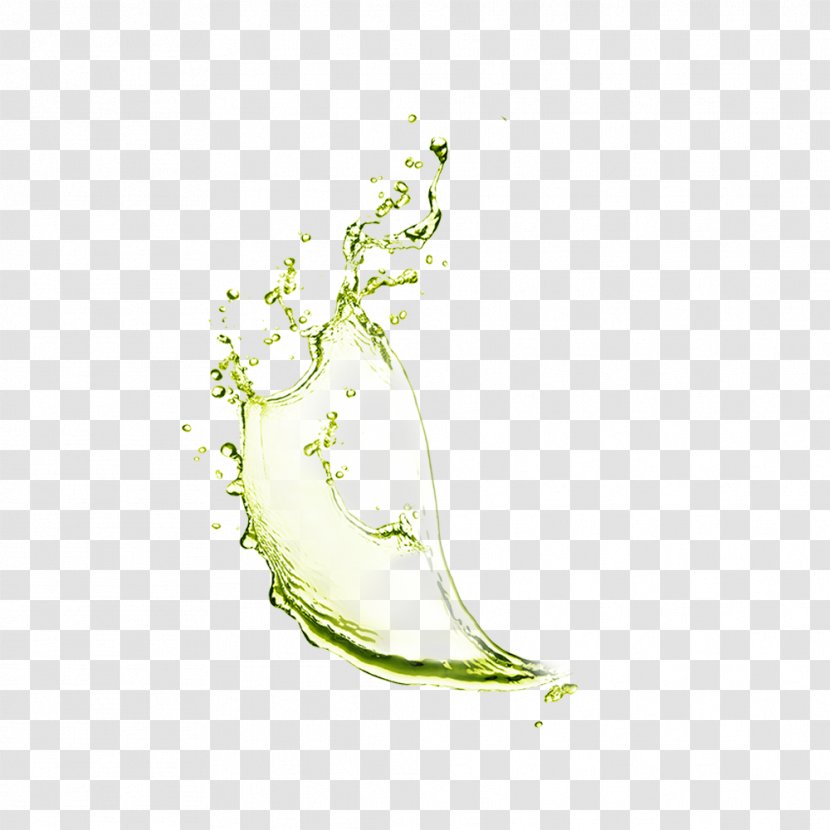 Liquid Drop Green Chemical Substance - Wave Transparent PNG