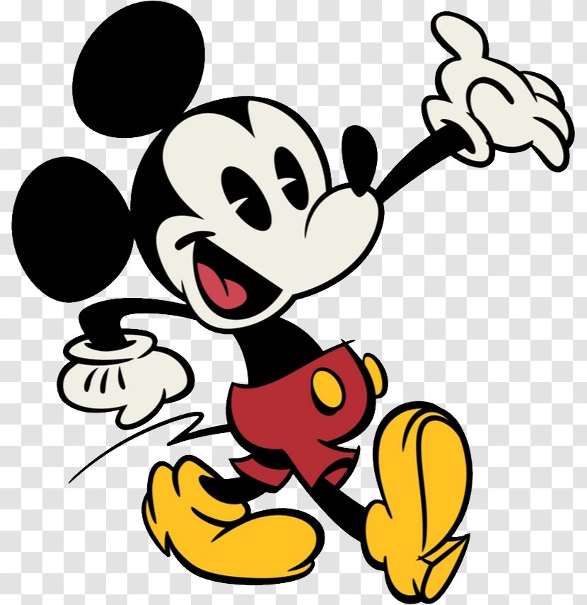 Mickey Mouse Minnie Goofy Pluto Donald Duck - Yellow Transparent PNG