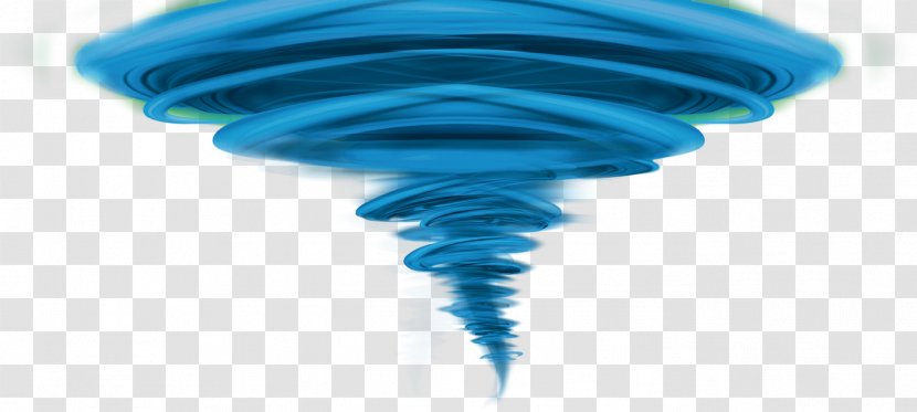 Blue Ciclon - Aqua - Tornado Vortex Transparent PNG