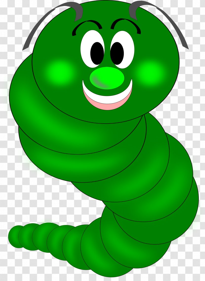 Caterpillar Cartoon Clip Art - Amphibian Transparent PNG