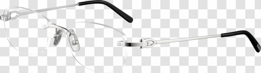 Goggles Sunglasses White - Cartier - Alain Mikli Transparent PNG