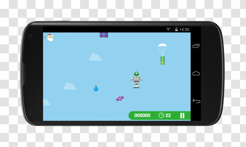 Smartphone Handheld Devices Tablet Computers Display Device - Computer Monitors - Google Santa Tracker Transparent PNG
