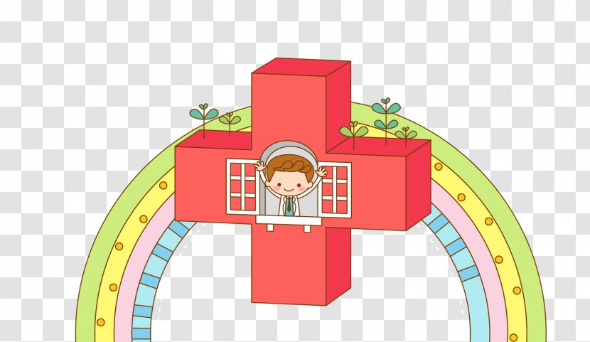 Adobe Illustrator Illustration - Play - Rainbow Bridge Transparent PNG