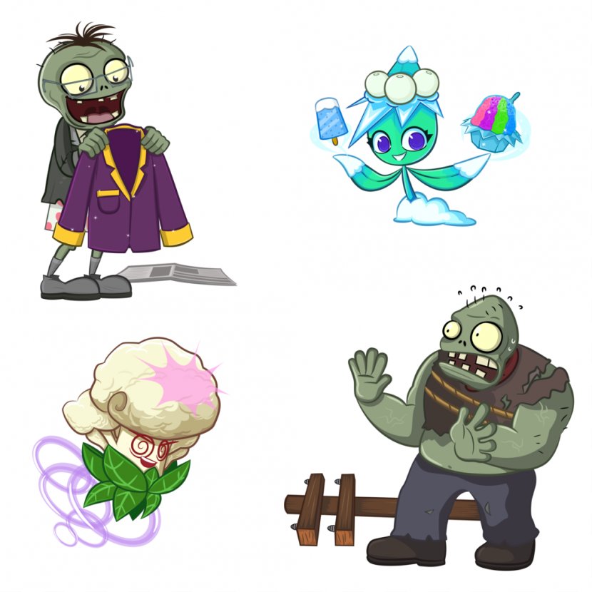 Plants Vs. Zombies 2: It's About Time Zombies: Garden Warfare Heroes Art - Heart - Vs Transparent PNG