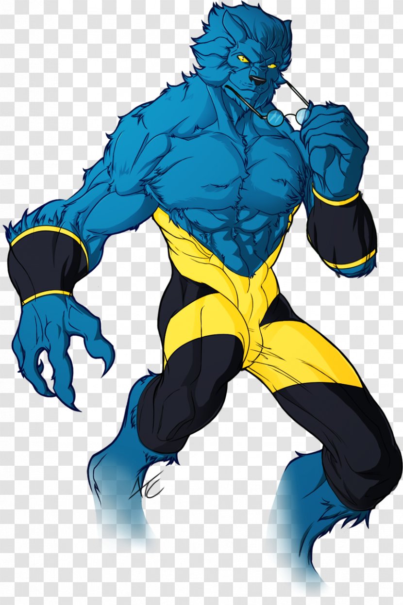 Beast Mystique Quicksilver Wolverine X-Men - Superhero Transparent PNG