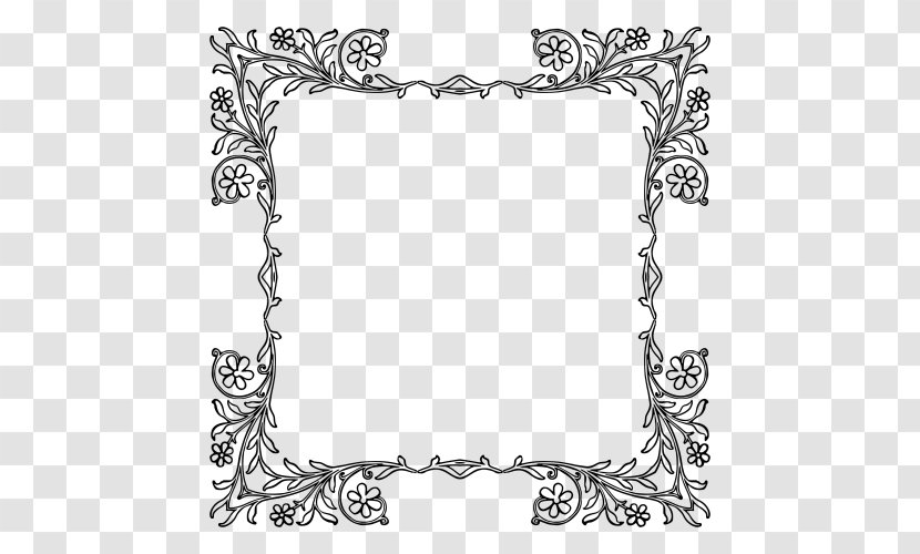 Borders And Frames Clip Art - Picture - Alphonse Transparent PNG