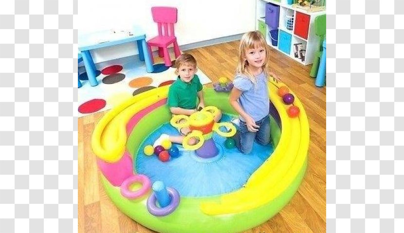 Inflatable Toy Swimming Pool Child Game - Quoits - Kids Playing Games Transparent PNG