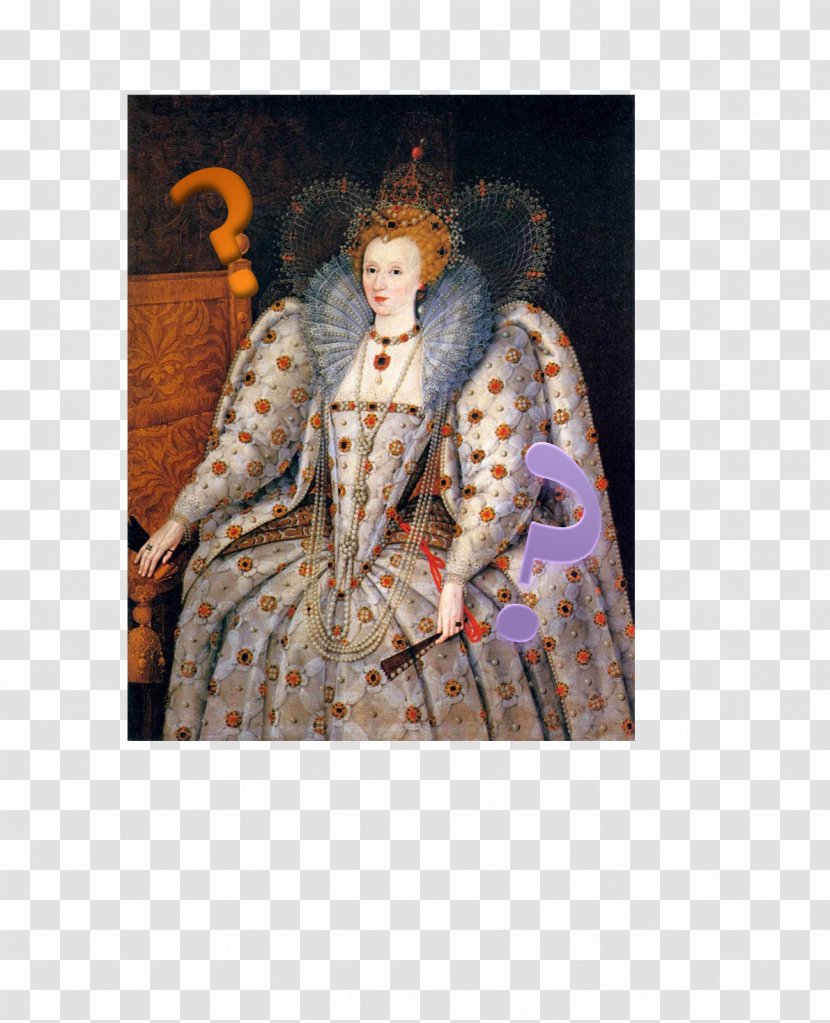 Armada Portrait Spanish Portraiture Of Elizabeth I England Painting Queen ('The Ditchley Portrait') Transparent PNG