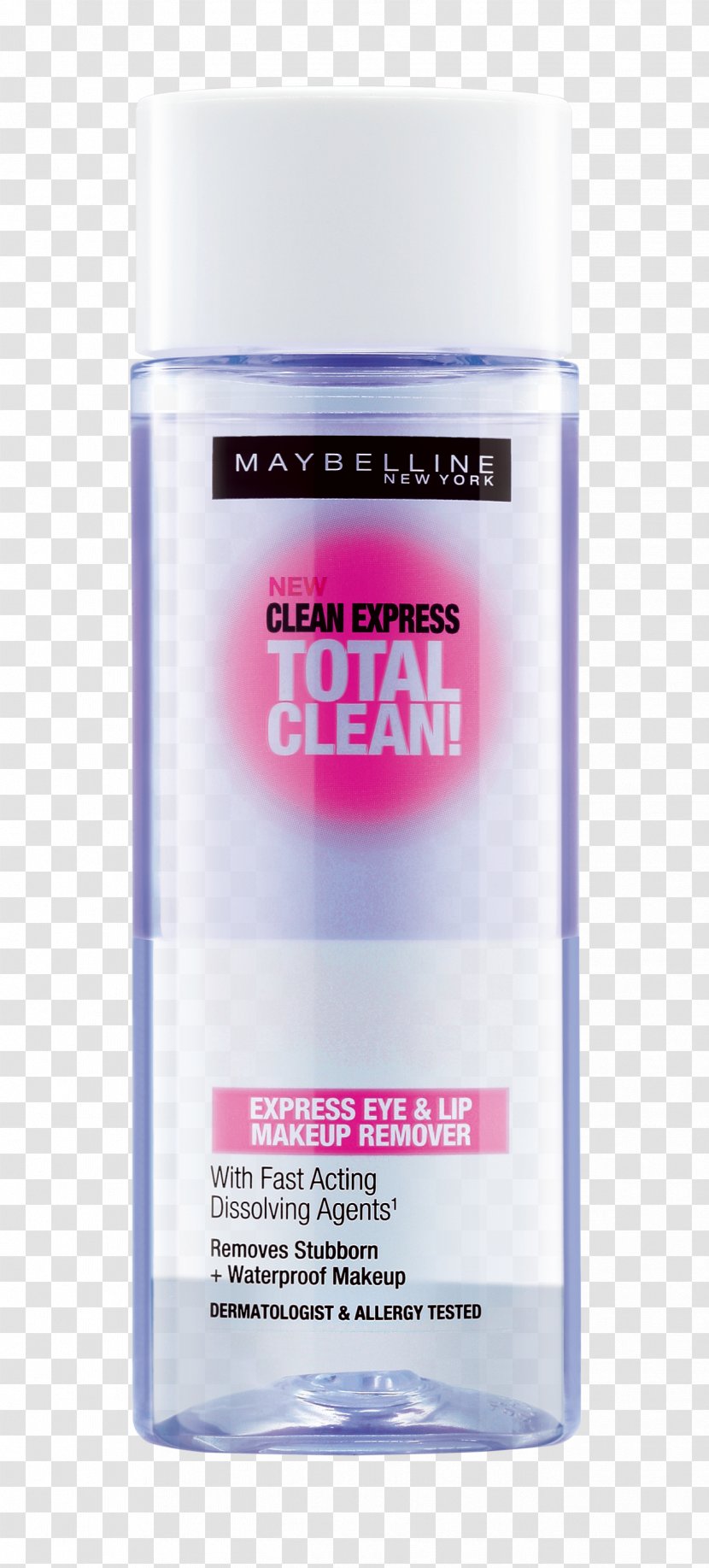 Lotion Maybelline Cleanser Rouge Eye Shadow - Makeup Remover Transparent PNG