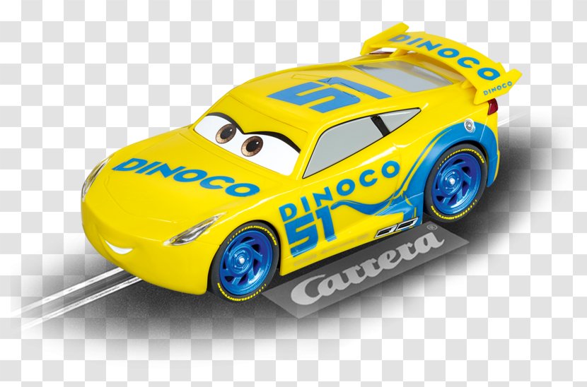 Cars 3: Driven To Win Cruz Ramirez Lightning McQueen Dinoco - Sports Prototype - Car Transparent PNG