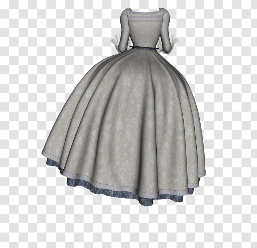 Gown Cocktail Dress Party Satin - Skirt - Trajes Transparent PNG