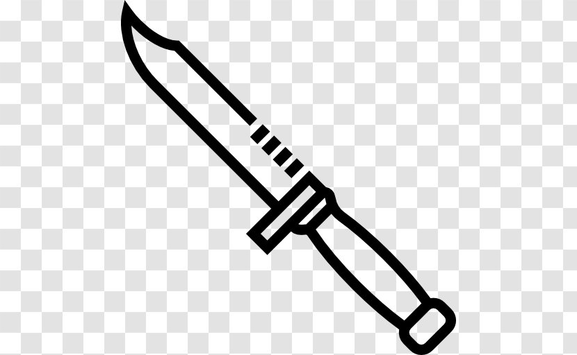 Combat Knife Weapon - Knives Vector Transparent PNG