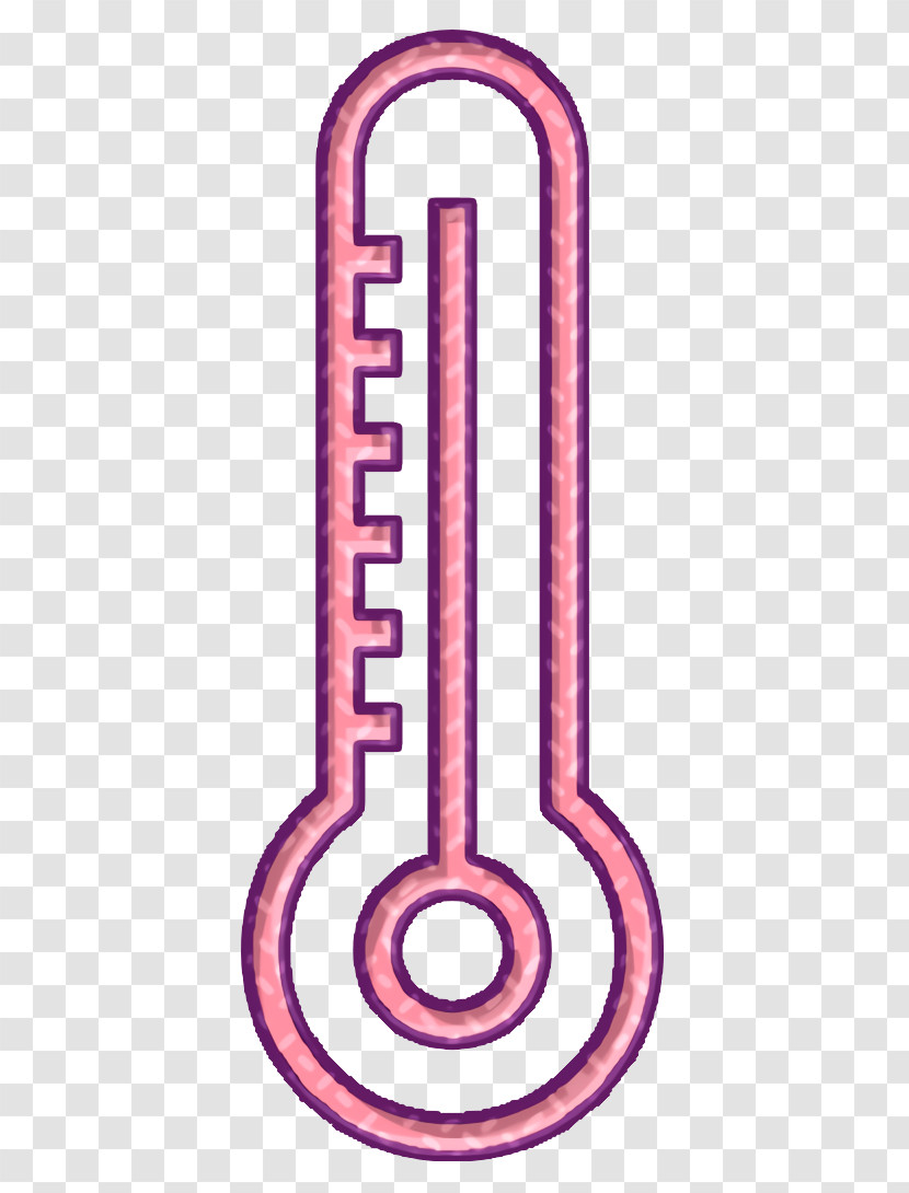 Heat Icon Summer Icon Thermometer Icon Transparent PNG