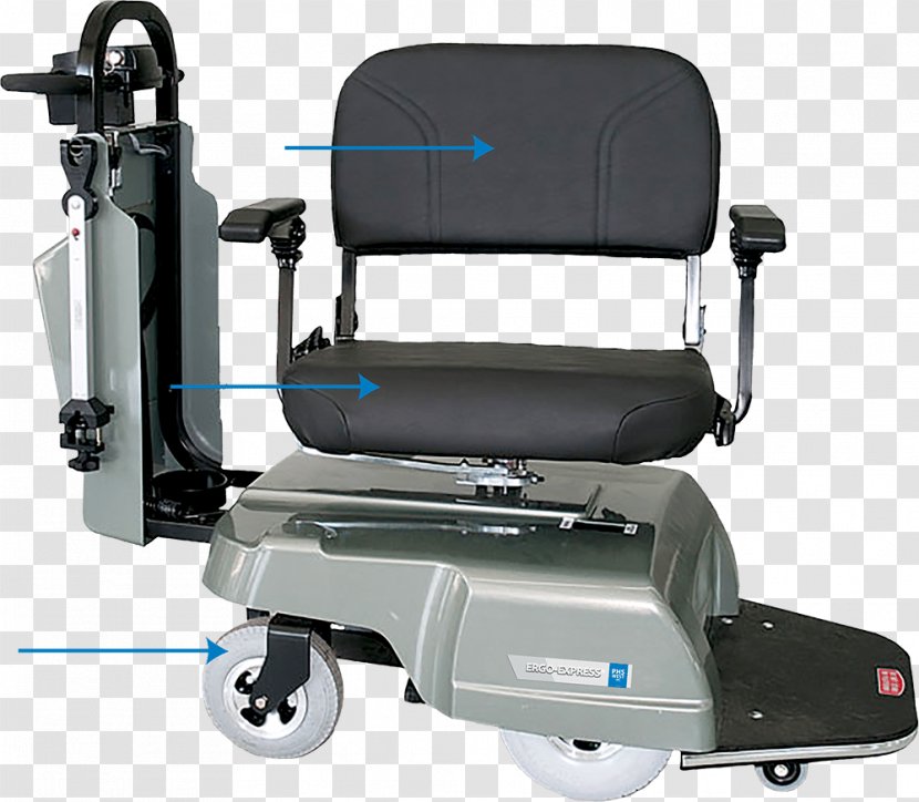 Motorized Wheelchair Transport Wing Chair - Cart Transparent PNG