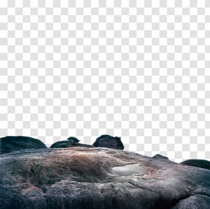 Rock Download Computer File - Black - Seaside Transparent PNG