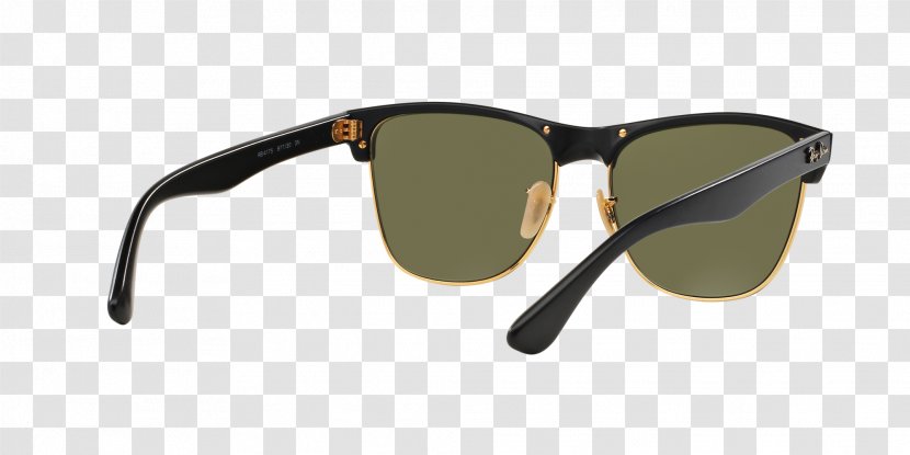 Goggles Sunglasses Ray-Ban Clubmaster Oversized - Glasses Transparent PNG