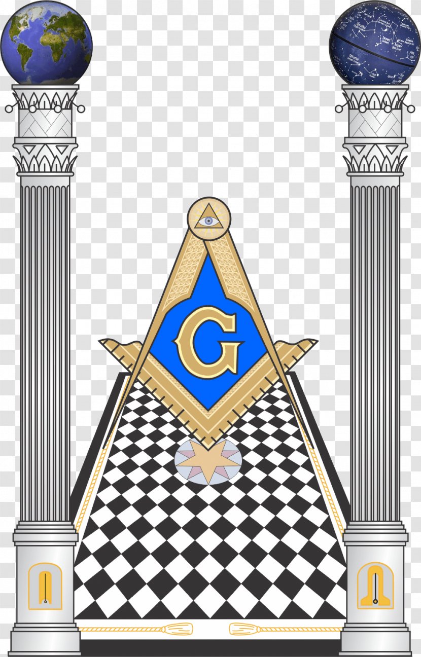 Freemasonry Masonic Lodge Tile Wood Flooring - Column - PILLAR Transparent PNG
