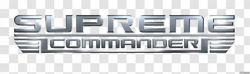 Vehicle License Plates Supreme Commander Logo - White Transparent PNG