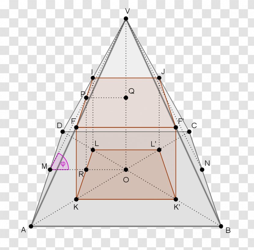 Triangle Pyramid Trigonometry Regular Polygon - Area - Angle Transparent PNG