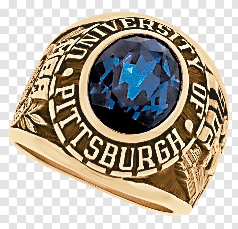 University Of Pittsburgh Class Ring Jewellery - 2018 Transparent PNG