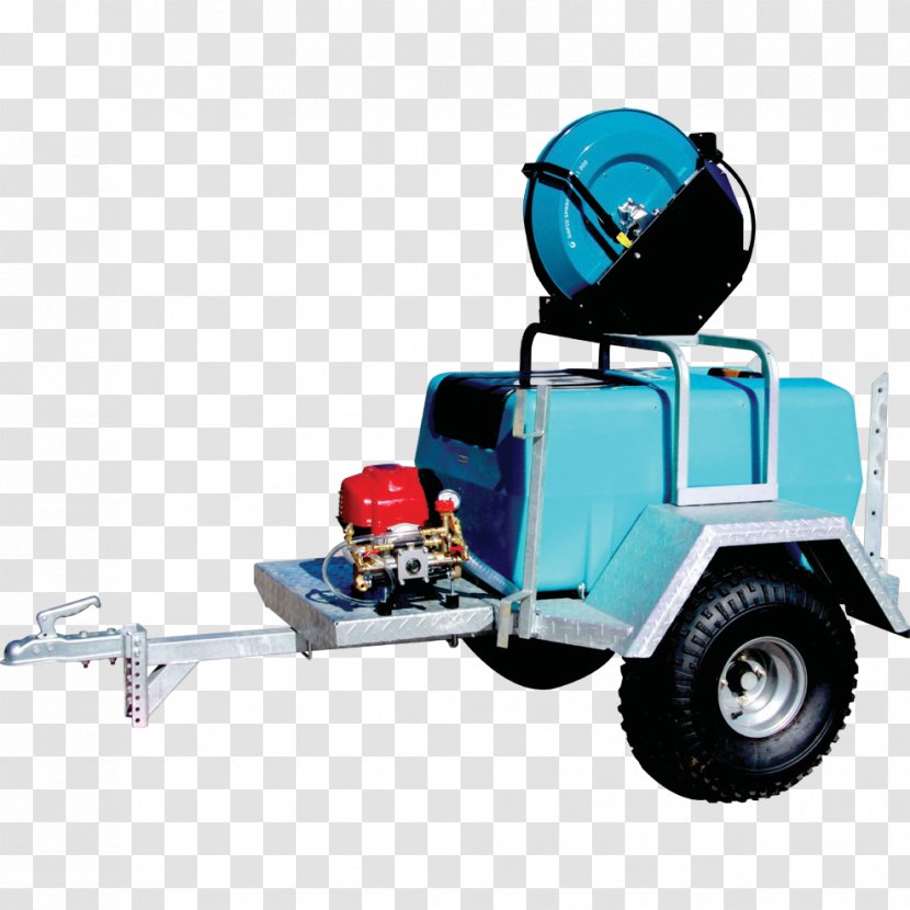Motor Vehicle Trailer Riding Mower Machine - Hardware - Kit Spray Transparent PNG