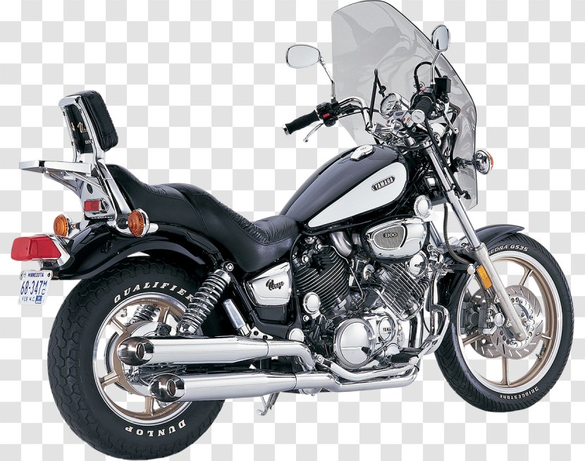Yamaha XV1100 XV750 Exhaust System Motor Company Virago - Automotive - Motorcycle Transparent PNG