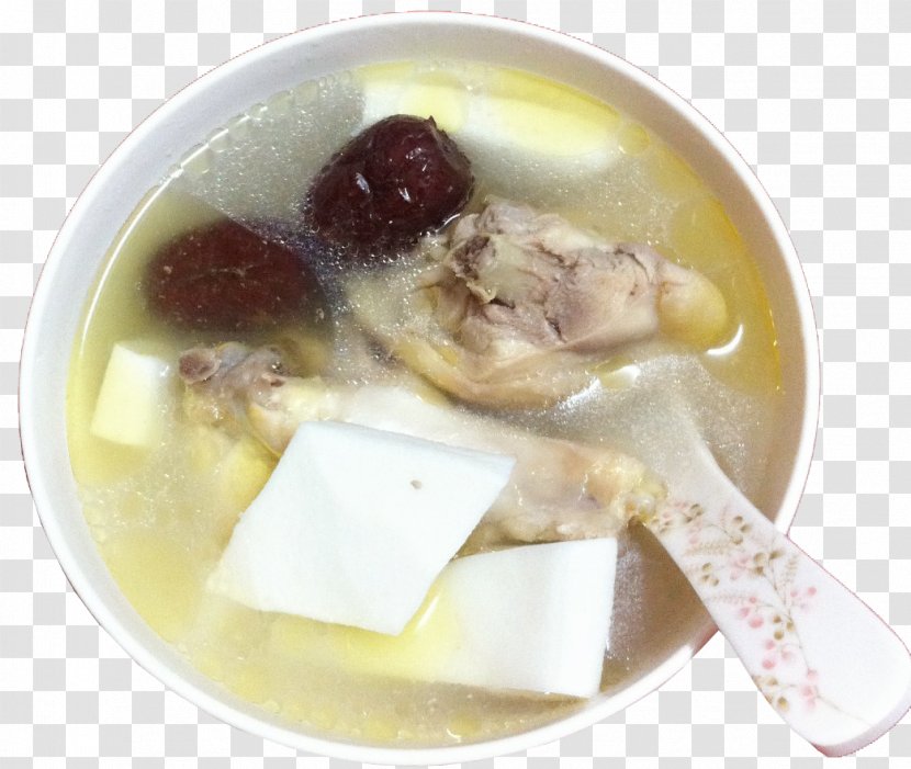 Silkie Chicken Soup Coconut Milk Hot Pot - Delicious Transparent PNG