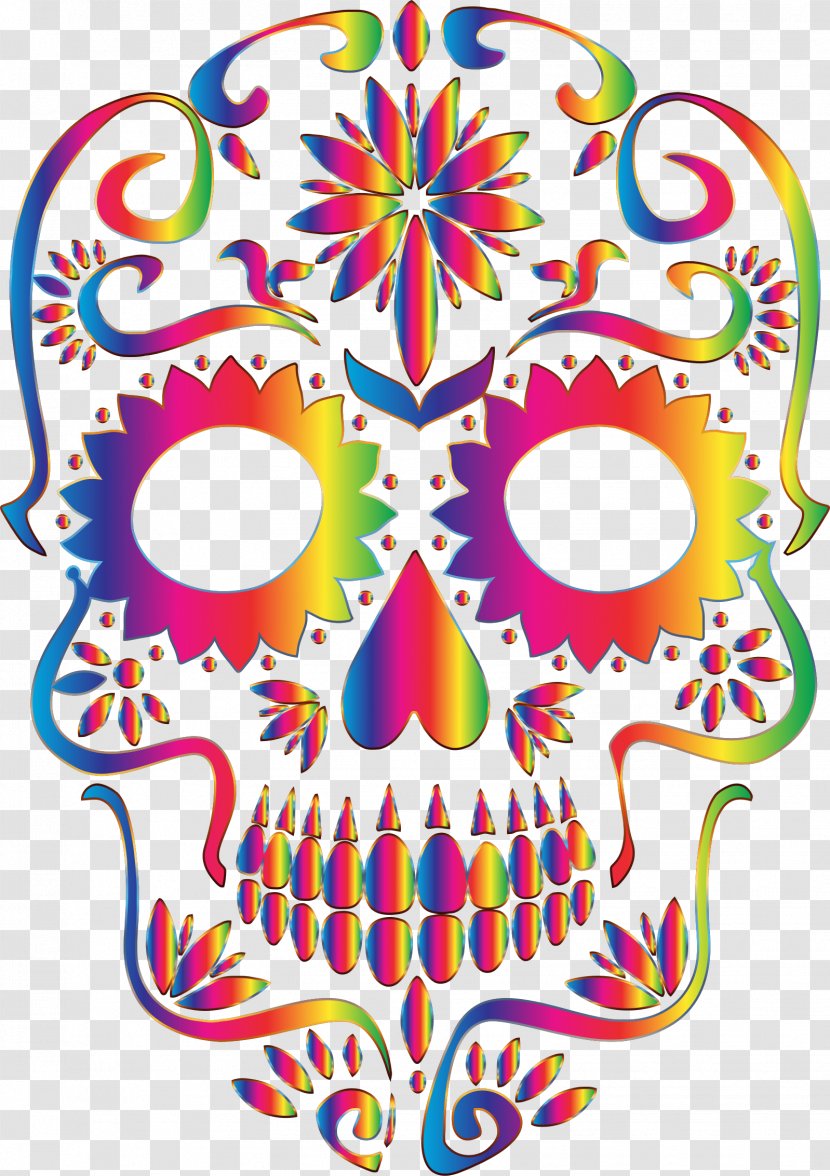 La Calavera Catrina Mexican Cuisine Day Of The Dead Skull - Skeleton - Sugar Transparent PNG