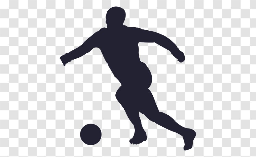 Football Player Goalkeeper - Sports Equipment - Playing Soccer Silhouette Figures Material Transparent PNG