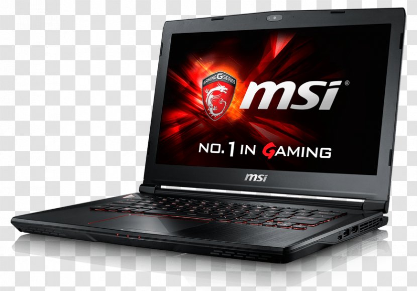 Laptop Intel Core I7 MSI GL62M - Msi Ge72 Apache Pro Transparent PNG