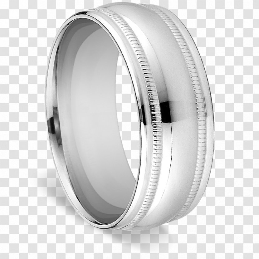 Wedding Ring Silver Platinum Transparent PNG