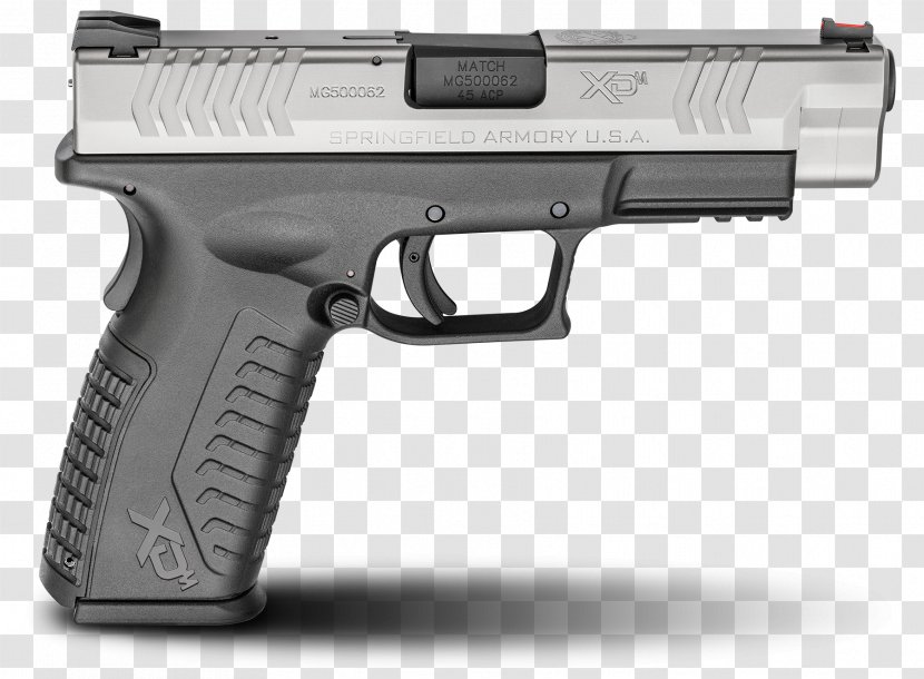 Springfield Armory XDM HS2000 .45 ACP Firearm - Inc - Handgun Transparent PNG