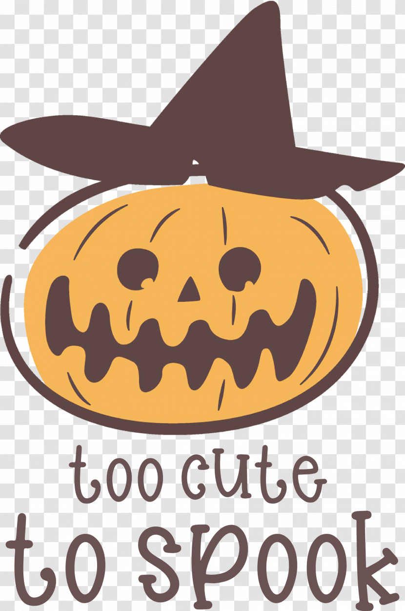 Halloween Too Cute To Spook Spook Transparent PNG